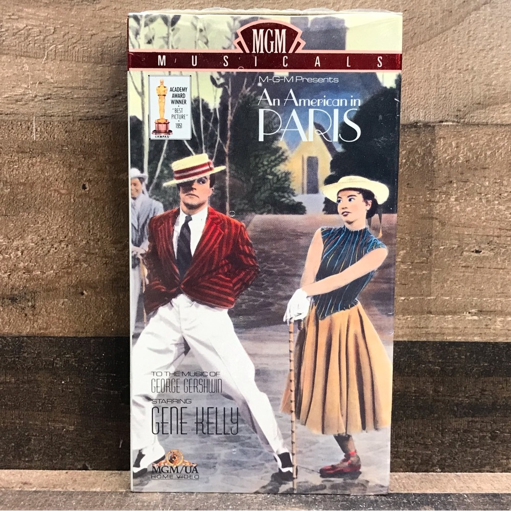 An American in Paris 1951 Best Picture (VHS 1988) Gene Kelly Unopened/ Sealed